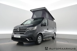 Hoofdafbeelding Renault Trafic Renault Trafic AntilopeVan Flex5 2.0 Blue 150 EDC L1H1 | Hefdak | 5 zits | Luifel + tent | 2x 2 pers. bed | Fietsendrager