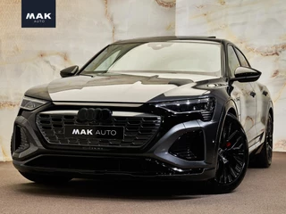 Hoofdafbeelding Audi Q8 Sportback e-tron Audi Q8 Sportback e-tron 55 Quattro S Edition, pano, S Sportstoelen, 21", B&O, luchtv., memory, carbon, keyless, ACC, privacy