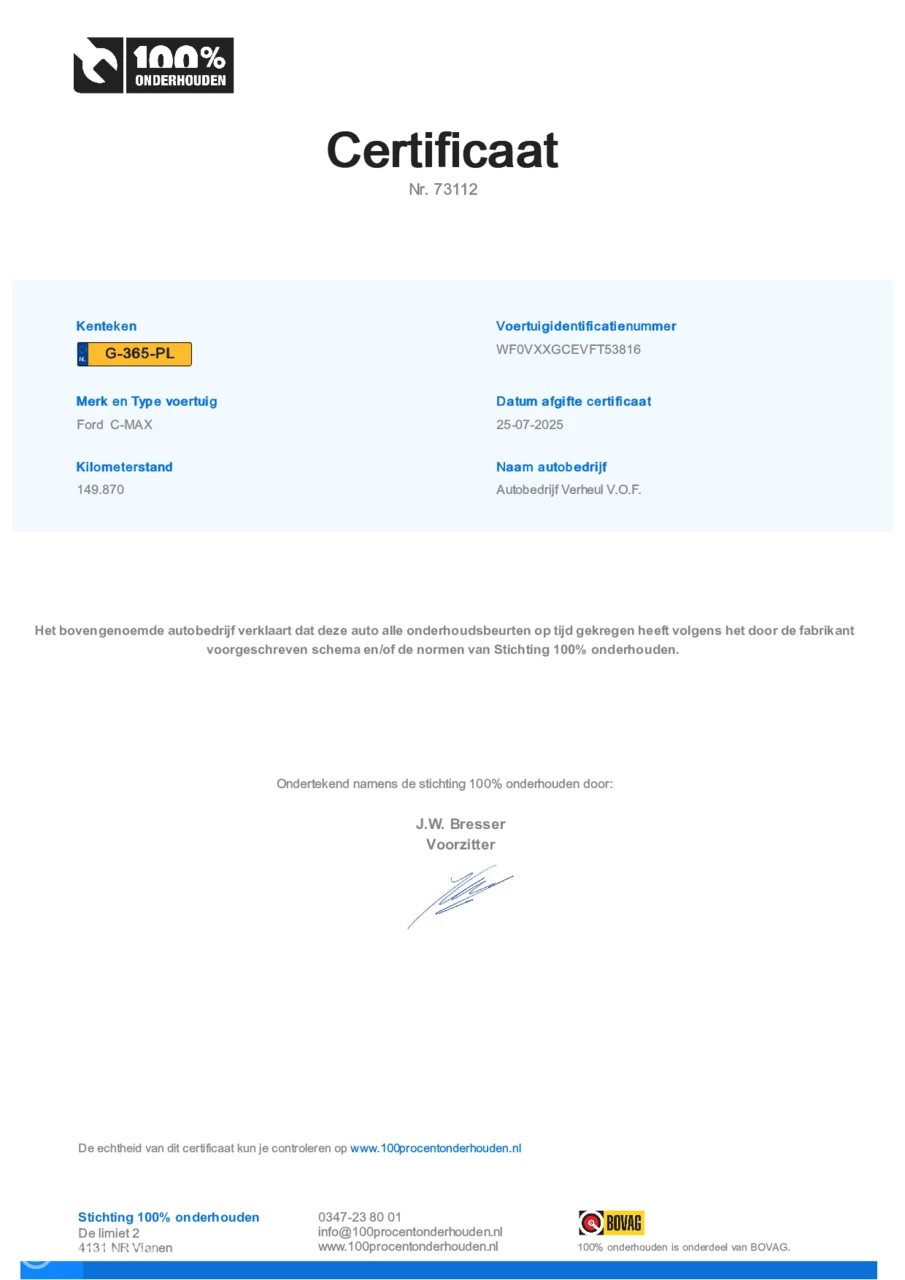 Hoofdafbeelding Ford C-MAX