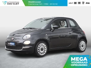 Fiat 500 1.2 Lounge | Airco | Cruise | PDC | Navi | Apple Carplay | Ambiance Ivoor