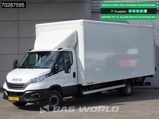 Iveco Daily 70C21 3.0L Automaat Luchtvering Laadklep 210PK Airco Cruise Camera Euro6 Meubelbak Koffer 36m3 Airco Cruise control
