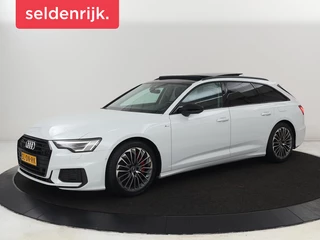 Audi A6 55 TFSI e quattro Competition | Panoramadak |  Trekhaak | Leder | Stoelverwarming | Memory | Adaptive cruise | Carplay | Sfeerverlichting | Navigatie | Virtual Cockpit | Matrix LED | PHEV | Plug In