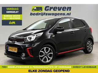 Kia Picanto 1.0 MPi GT-Line Airco Cruise Camera Carplay Navigatie LED Leder 15"LMV
