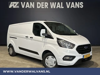 Ford Transit Custom 2.0 TDCI L2H1 Euro6 Airco | Navigatie | Camera | LED | Cruisecontrol | Verwarmde voorruit 2800kg trekvermogen, Stoelverwarming, Parkeersensoren, Bijrijdersbank
