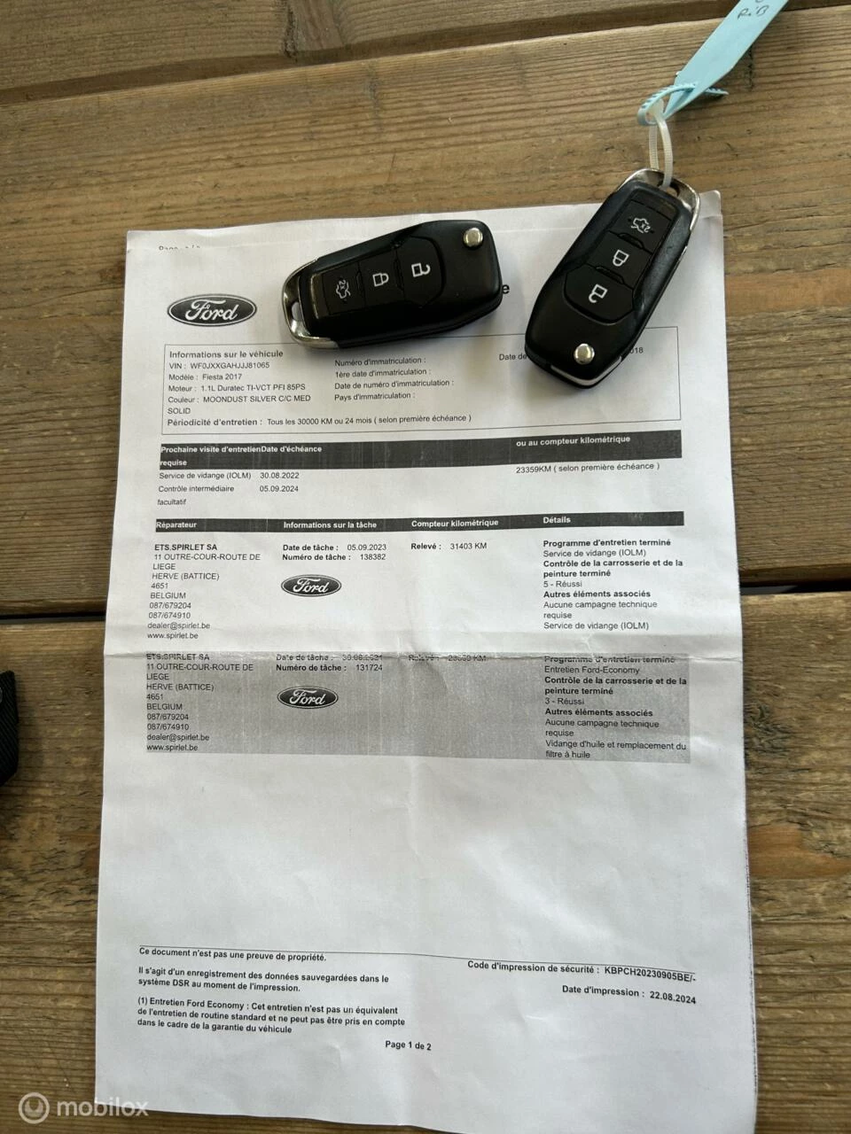 Hoofdafbeelding Ford Fiesta