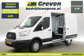 Ford Transit 350 2.0 TDCI L2H2 | 2xSchuifdeur Airco Cruise LED Parkeersensoren Stoelverwarming Elektrpakket