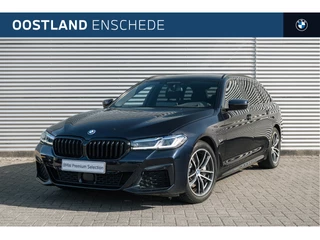 BMW 5 Serie Touring 530e High Executive M Sport Automaat / Sportstoelen / Laserlight / Achteruitrijcamera / Head-Up / Stuurverwarming / Comfort Access / Live Cockpit Professional
