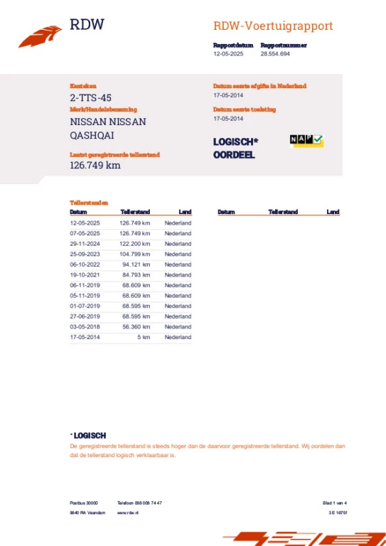 Hoofdafbeelding Nissan QASHQAI