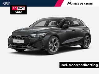 Audi A3 Sportback S edition 30 TFSI 85 kW / 116 PK Sportback 7 versn Audi A3 Sportback S Edition 30 TFSI 116 PK · Assistentiepakket Driving · Assistentiepakket parking · Achteruitrijcamera