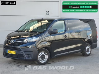 Hoofdafbeelding Toyota ProAce Toyota ProAce 120PK Dubbel Cabine Automaat Trekhaak Navi Airco Cruise Parkeersensoren DC Doka Mixto 6m3 Airco Trekhaak Cruise control