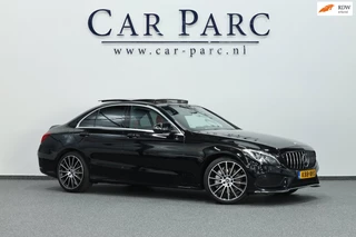 Mercedes-Benz C-klasse 400 / 43 AMG 4MATIC 333+PK LED/PANO/LEER+S.VERWARMING/19" LMV/CAM/ACC/ECC/12 MND GARANTIE!
