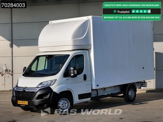 Hoofdafbeelding Citroën Jumper Citroën Jumper 140PK Bakwagen 2,5m hoogte Achterdeuren Navi Camera Airco Cruise Euro6 Meubelbak Koffer 23m3 Airco Cruise control
