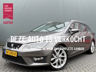 SEAT Leon ST BWJ 2015 1.4 EcoTSI 150 PK FR Connect TREKHAAK / NAVI / CLIMA / CRUISE / DAB / APPLE CARPLAY / ANROID AUTO / HALF LEDER / CAMERA / LMV / PDC