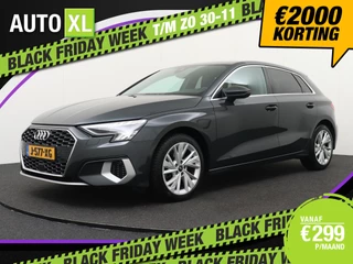 Audi A3 Sportback 35 150 PK S-Line Leder-Sportstoelen Carplay Stoelverw.