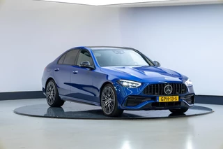 Hoofdafbeelding Mercedes-Benz C-Klasse Mercedes-Benz C-klasse AMG 43 4MATIC | Carbon | Night | Panoramadak | Premium Plus-pakket | Rijassistentiepakket Plus |