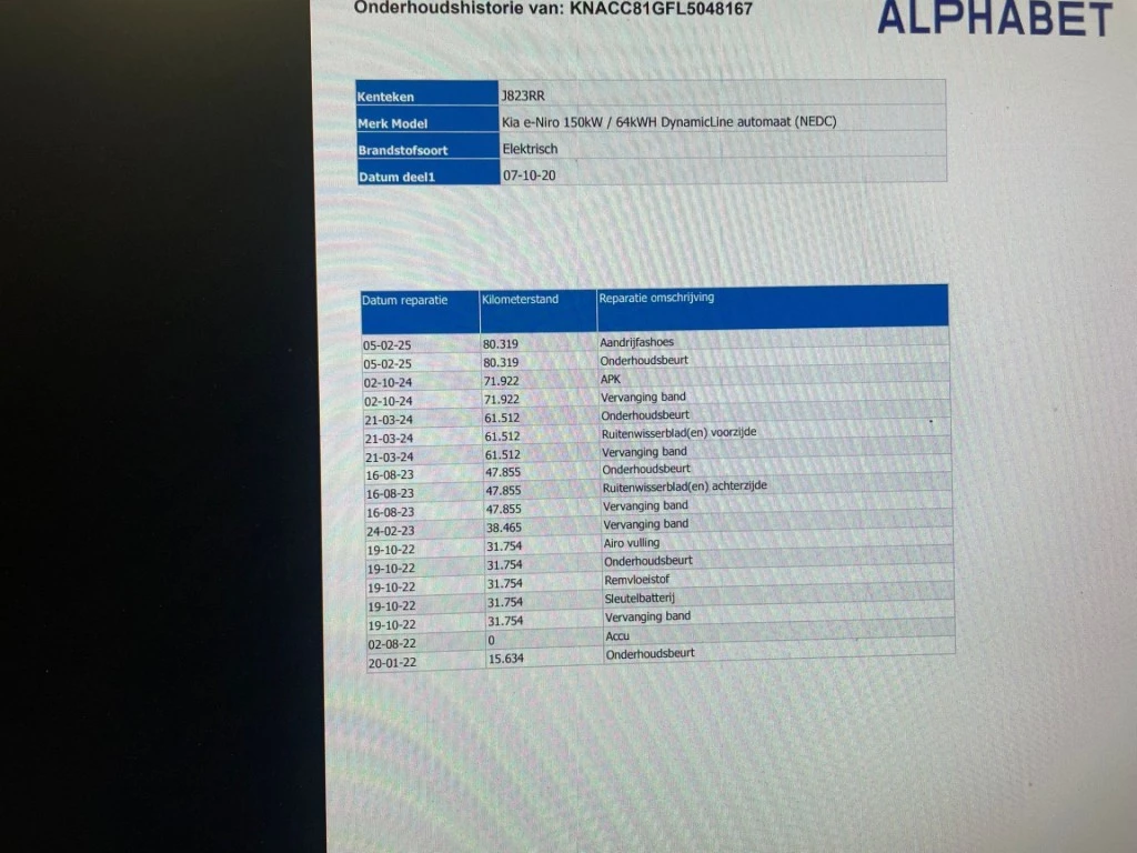 Hoofdafbeelding Kia e-Niro