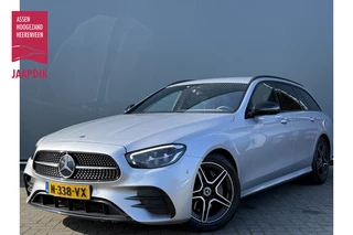 Hoofdafbeelding Mercedes-Benz E-Klasse Mercedes-Benz E-Klasse Estate BWJ 2022 E200 211 PK Business Solution AMG Automaat AUTOMAAT | CLIMA | DAB | LEDEREN BEKLEDING | MATRIX LED | NIGHT VISION | LMV 18 INCH | PDC | STOELVERWARMING | 360 GRADEN CAMERA | NAVI | CRUISE | BLUETOOTH | MULTIFUNCT. STUUR | ISOFIX