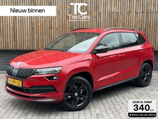 Skoda Karoq 1.5 TSI Sportline Automaat | Stoelverwarming | Apple CarPlay | LED verlichting | Trekhaak uitklapbaar | Adaptieve cruise control | Dode hoek detectie | Voorruitverwarming | Parkeersensoren voor en achter | Achteruitrijcamera