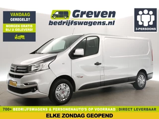 Fiat Talento 1.6 MultiJet L2H1 Airco Cruise Navigatie 3 Persoons Parkeersensoren Trekhaak