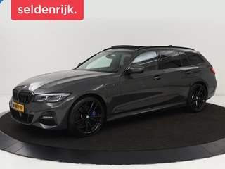 BMW 3-serie 320e M-Sport | Panoramadak | Adaptive cruise |  Leder | Trekhaak | Head-Up | Camera | Stoel & stuurverwarming | Carplay | Navigatie | Sfeerverlichting | Live Cockpit