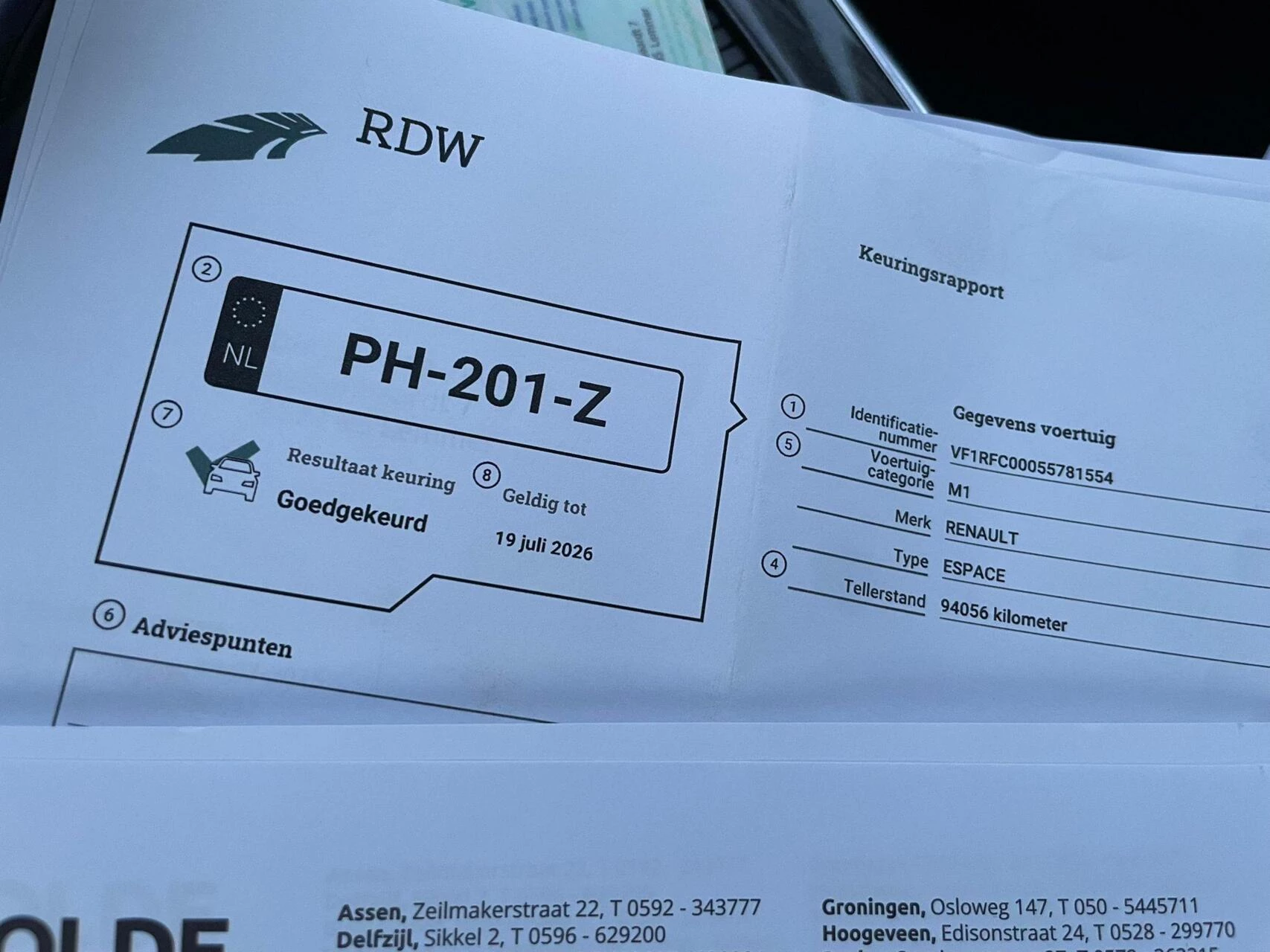 Hoofdafbeelding Renault Espace