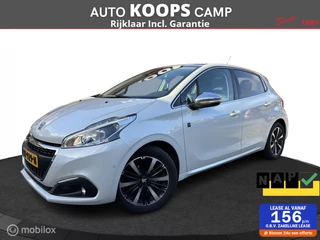 Peugeot 208 1.2 PureTech Allure  Tech Edition | Carplay | Glazendak | Clima | Elec.ramen | Wit metallic | Parkeer sensoren | Dealer-staat |