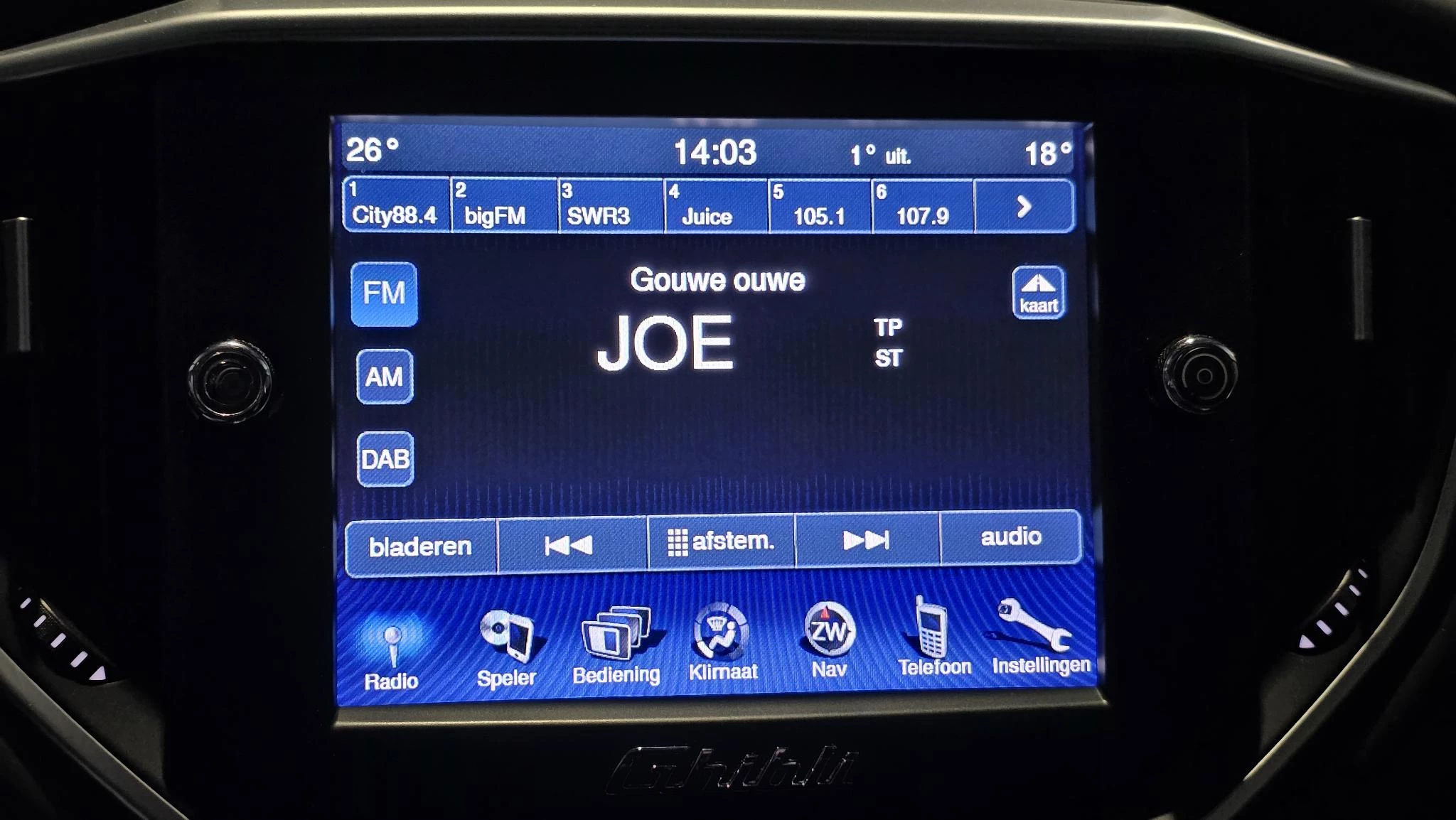 Hoofdafbeelding Maserati Ghibli