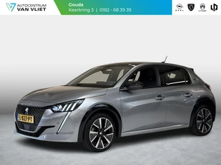 Hoofdafbeelding Peugeot e-208 Peugeot e-208 EV GT 50 kWh 3-fase | Navigatie | Achteruitrijcamera | Android auto / Apple carplay | Dodehoekdetectie | 3D I-Cockpit