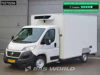 Fiat Ducato 160PK Koelwagen Vries Carrier Xarios 350 Stekker 220V Koeler Kühlwagen Vriezer 16m3 Airco