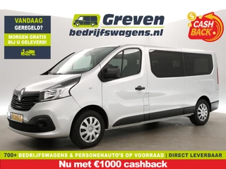 Renault Trafic 1.6 dCi L2H1 | MARGE! | 8 Persoons | Taxi | Airco | Carplay | Cruise | Navigatie | PDC