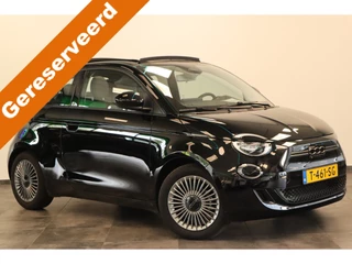 Fiat 500e Cabrio Climate Navi Navigatie CruiseControl 16'lmv NAP! 24 maanden garantie mogelijk (*vraag naar de voorwaarden)