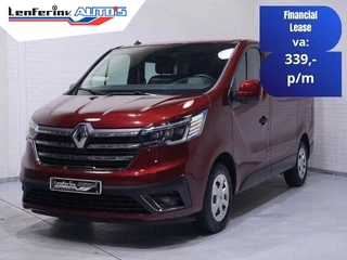 Renault Trafic 2.0 dCi 110 pk Dubbel Cabine L1 Airco, Cruise Control, Laadruimte Pakket, NAP, 1e Eigenaar, 5-Zits
