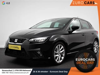 Hoofdafbeelding SEAT Ibiza SEAT Ibiza 1.0 TSI 116pk DSG FR Facelift model 2021! | Navigatie | Apple Carplay/Android Auto | Adaptive Cruise Control | Virtual Cockpit | Camera | Dab