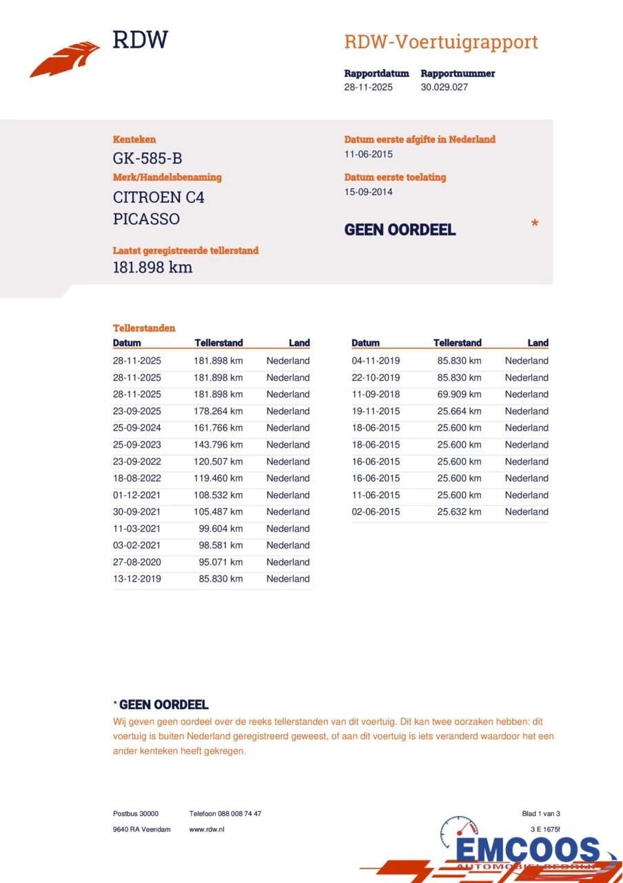 Hoofdafbeelding Citroën Grand C4 Picasso