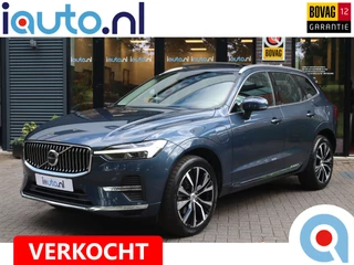 Volvo XC60 2.0 Recharge T6 AWD Ultimate Bright Pano/LED/Leder/Head-up/BLIS/Elek. sportstoelen+mem/Keyless/Camera/Virtual Cockpit/20"/DAB+