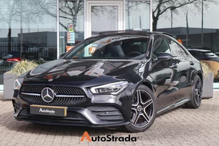 Mercedes CLA Coupé 180 AMG-Line 136pk Cruise | Climate | Navigatie | Camera | Multibeam | Pano | Keyless | Virtual  | Sfeer