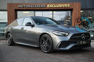 Hoofdafbeelding Mercedes-Benz C-Klasse Mercedes-Benz C-klasse 180 Business Solution AMG Burmester Stuurverw. Adapt. Cruise LED Leer Alcantara AMG