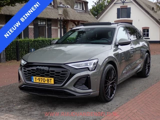 Hoofdafbeelding Audi Q8 e-tron Audi Q8 e-tron 50 QUATTRO S-LINE 93%SOH 22''/ACC/PANODAK/CAMERA
