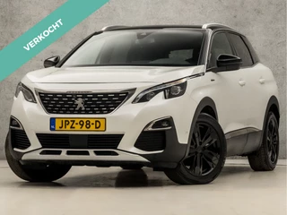 Peugeot 3008 1.2 PureTech GT Line Première Sport Automaat (PANORAMADAK, DIAMOND STITCHING, LEDER, STOELVERWARMING, SPORTSTOELEN, CLIMATE, CRUISE, CAMERA, APPLE CARPLAY, NIEUWE APK, NIEUWSTAAT)
