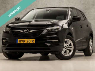 Opel Grandland X 1.2 Turbo Sport Automaat (APPLE CARPLAY, GROOT NAVI, GETINT GLAS, PARKEERSENSOREN, SPORTSTOELEN, LANE ASSIST, CRUISE, NIEUWE APK, NIEUWSTAAT)