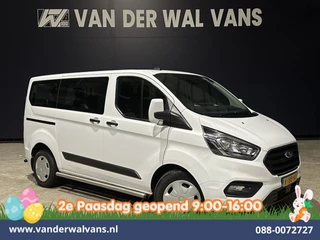 Ford Transit Custom 1.0 EcoBoost Hybride Automaat L1H1 9 Persoons Personenbus Euro6 Prijs INCL BTW/BPM Airco | Cruisecontrol | LED Sidebars, Verwarmde Voorruit, Stoelverwarming, Parkeersensoren, Bijrijdersbank