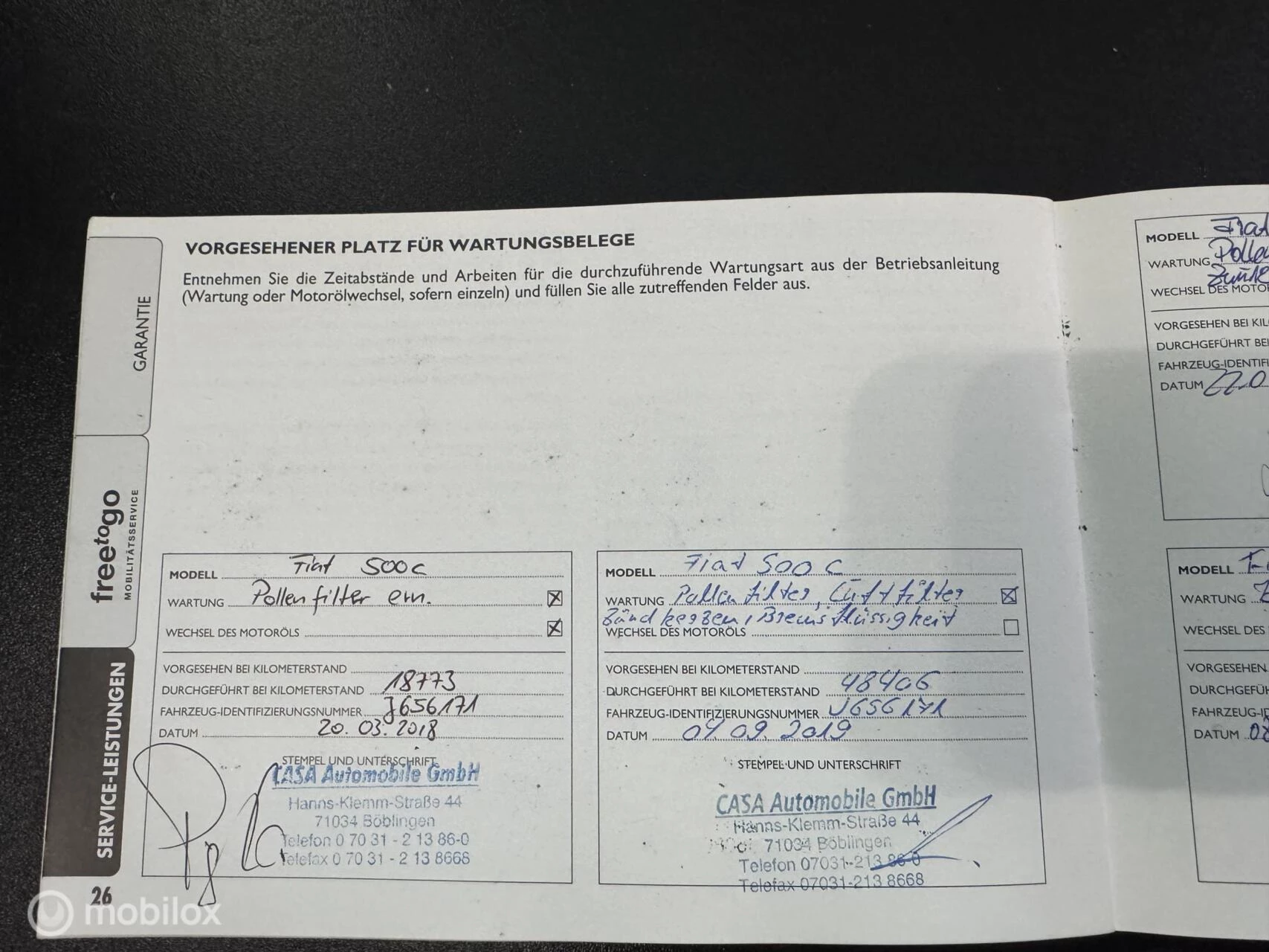 Hoofdafbeelding Fiat 500C