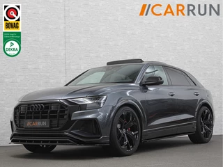 Audi SQ8 Q8 RSQ8 4.0 V8 | RS-Stoelen | Panorama | Massage | Ventilatie | 23'' | B&O Sound | Trekhaak | Bovag Garantie | Carbon | Luchtvering | Black-Optic | Nw.Pr, 220733,=  | Memory | Leder | Matrix-LED | Carplay | 57800,= ex bpm en btw export | BTW Auto 81300,= ex btw.