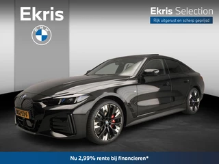BMW i4 eDrive40 M-Sportpakket Pro / Trekhaak / Schuifdak / Leder / Driving assist prof / Harman-Kardon / M Sportstoelen / Alu wielen 20 inch | Ekris Selection