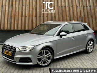 Audi A3 Sportback 1.5 TFSI S-line Automaat | Navi MMI | LED | Dakrails | Getint glas | Climate control | Cruise control | Parkeersensoren achter