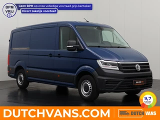 Volkswagen Crafter 2.0TDI 177PK DSG Automaat L3H2 Led | Werkplaats | Navigatie | Camera | Airco | Cruise | 3-Persoons | Trekhaak 3000Kg