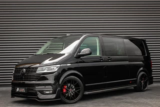 Volkswagen Transporter 2.0 TDI L2H1 150PK BULLI DC DUBBEL CABINE / LEIGHTONVANS BODYKIT / FULL OPTIONS / LEDER / FULL BLACK /APPLE