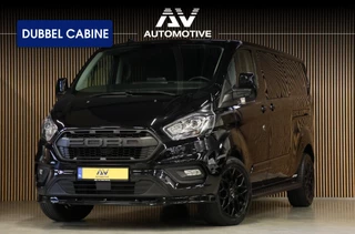Ford Transit Custom 300 2.0 TDCI L2H1 170 PK Limited DC | CarPlay | Camera | Navigatie | L+R Schuifdeur | BLIS | Stoelverwarming | Trekhaak | DAB | PDC V+A | MF Stuur | Dubbel Cabine | 5-Zitter | Nieuwe APK | Dealer onderhouden