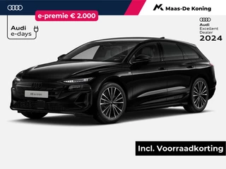 Hoofdafbeelding Audi A6 e-tron Audi A6 e-tron Advanced edition e-tron 83 kWh 210 kW / 286 PK Ava · Privacyglas · Optiekpakket zwart · Phone box · Lederen bekleding