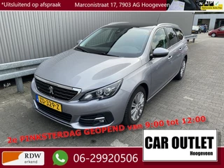 Peugeot 308 SW 1.2 PureTech Blue Lease Premium 2019! Clima, Navi, Pano, Parkassist & Cam. CC, LM, Trekh, nw. APK – Inruil Mogelijk –